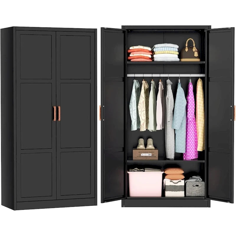 Armoire de rangement moderne en métal verrouillable