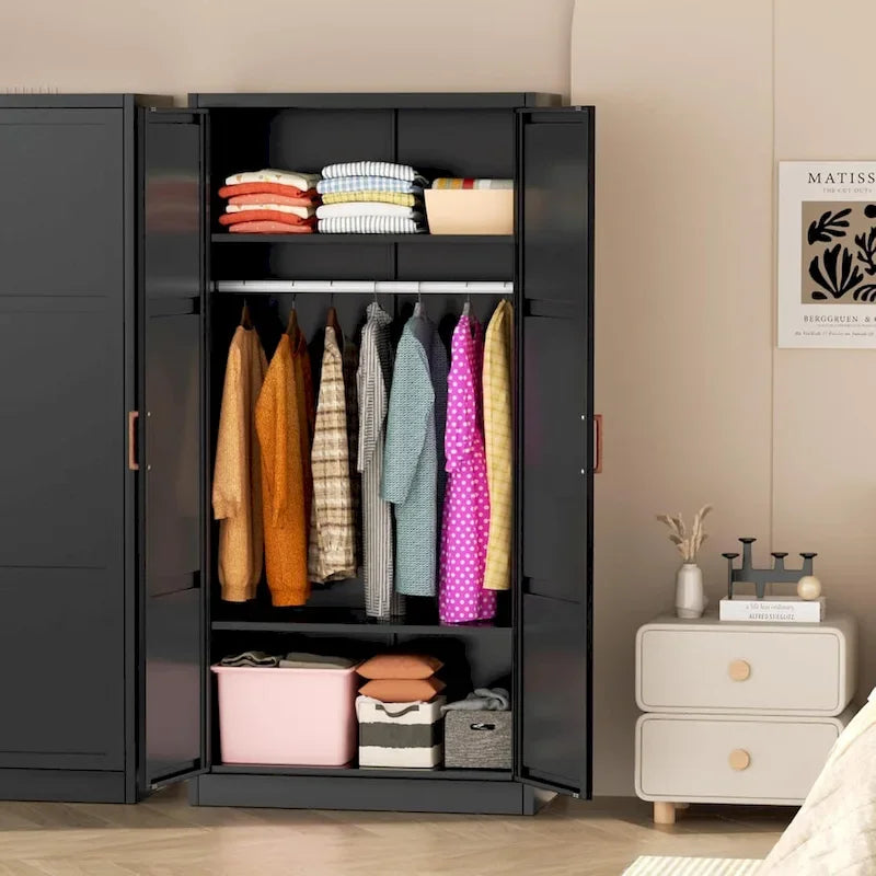 Armoire de rangement moderne en métal verrouillable