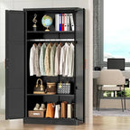 Armoire de rangement moderne en métal verrouillable
