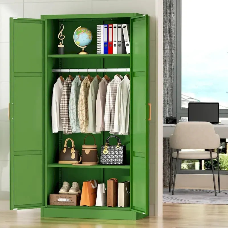 Armoire de rangement moderne en métal verrouillable