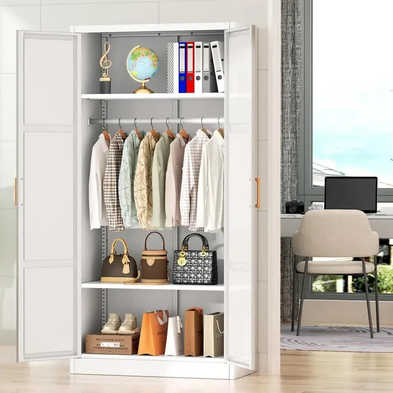 Armoire de rangement moderne en métal verrouillable