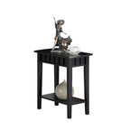 Table d'appoint Dennis avec étagère