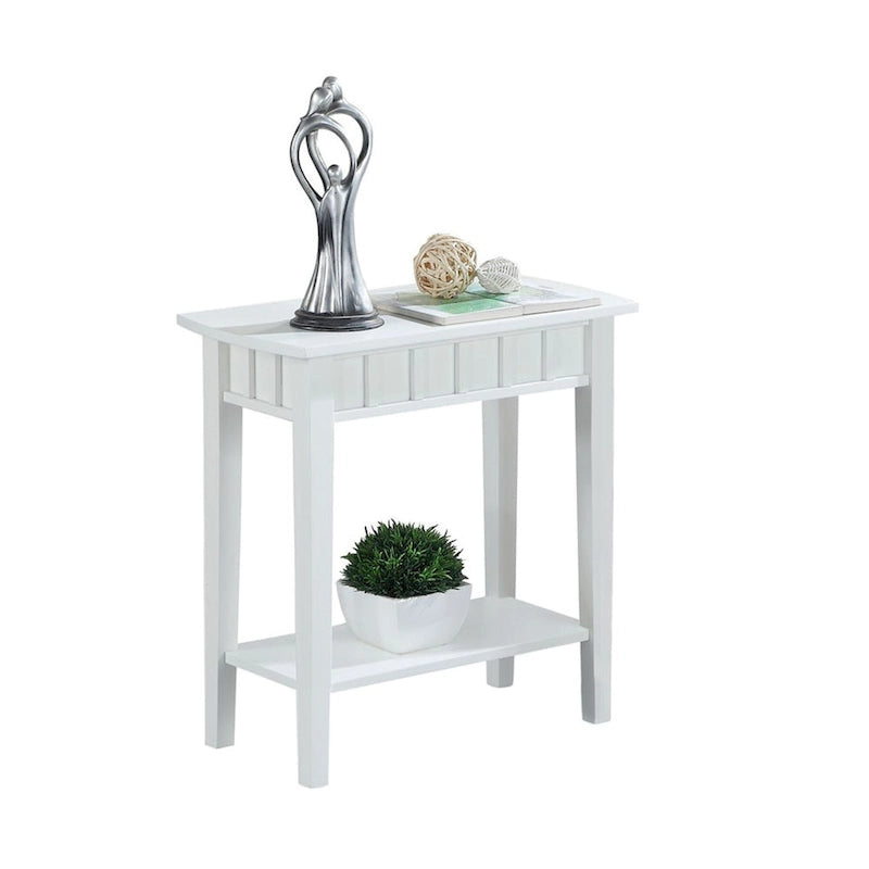 Table d'appoint Dennis avec étagère