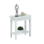 Table d'appoint Dennis avec étagère