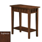 Table d'appoint Dennis avec étagère