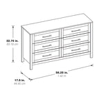 Commode 6 tiroirs Stonebrook