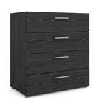 Commode contemporaine 4 tiroirs en bois manufacturé Porch & Den Angus