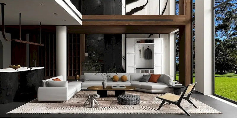 Large Entryway Storage with Hall Tree Shoe Bench and Accent Cabinets