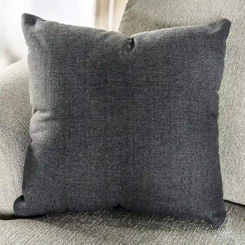 Canapé T-Cushion Frane transitionnel en chenille beige par