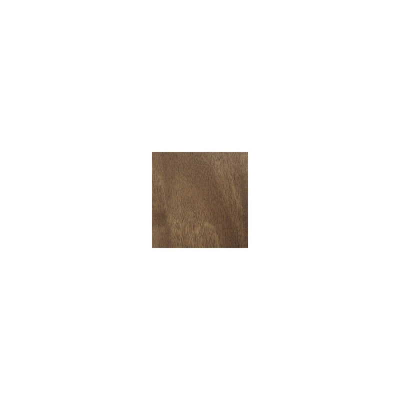 Table basse Isanti blanc/marron - 33L x 33P x 18H