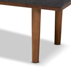 Banc rembourré Ufas de style moderne du milieu du siècle