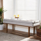 Banc rembourré Ufas de style moderne du milieu du siècle