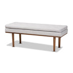 Banc rembourré Ufas de style moderne du milieu du siècle