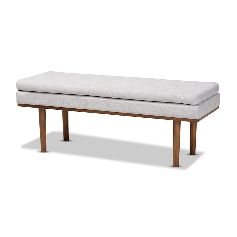 Banc rembourré Ufas de style moderne du milieu du siècle