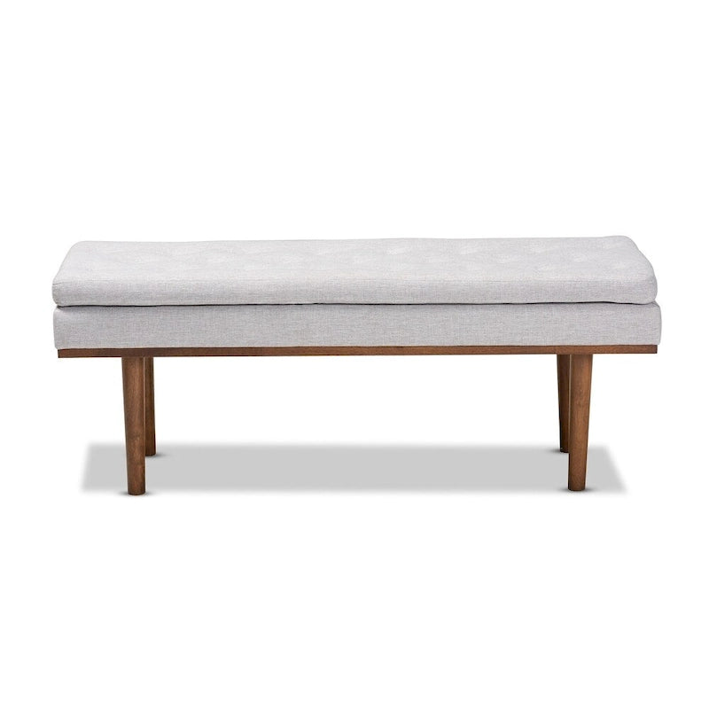 Banc rembourré Ufas de style moderne du milieu du siècle