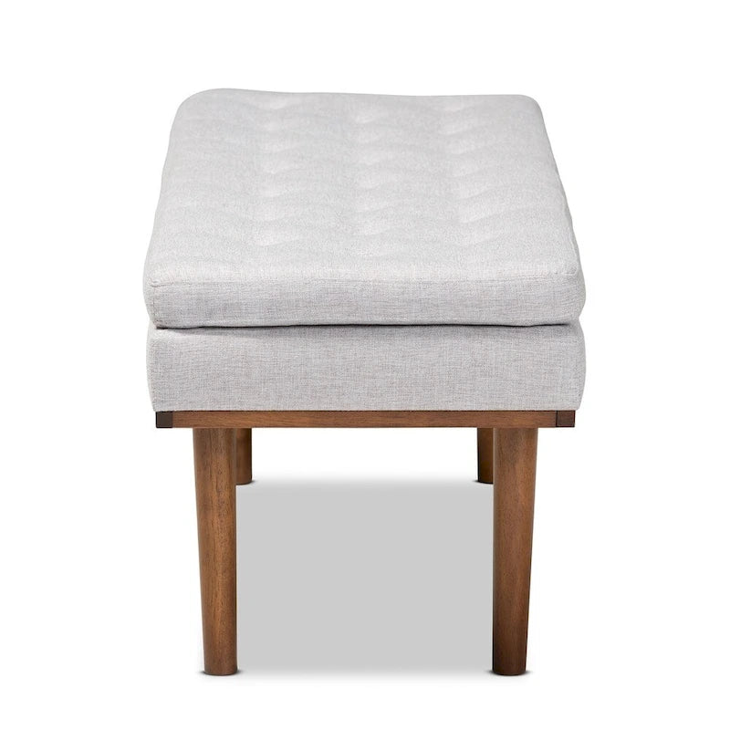 Banc rembourré Ufas de style moderne du milieu du siècle