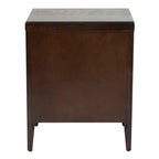 Table de chevet de rangement en bois peint avec tiroirs de East at Main