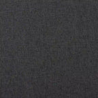 Ottoman de Baxton Studio, rembourré de tissu, de style milieu de siècle