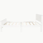 Lit plateforme en bois pleine, grand ou double.