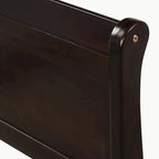 Lit plateforme en bois pleine, grand ou double.