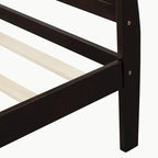 Lit plateforme en bois pleine, grand ou double.