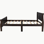 Lit plateforme en bois pleine, grand ou double.