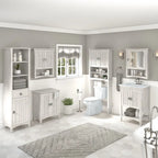 Meuble de rangement Salinas pour toilettes par
