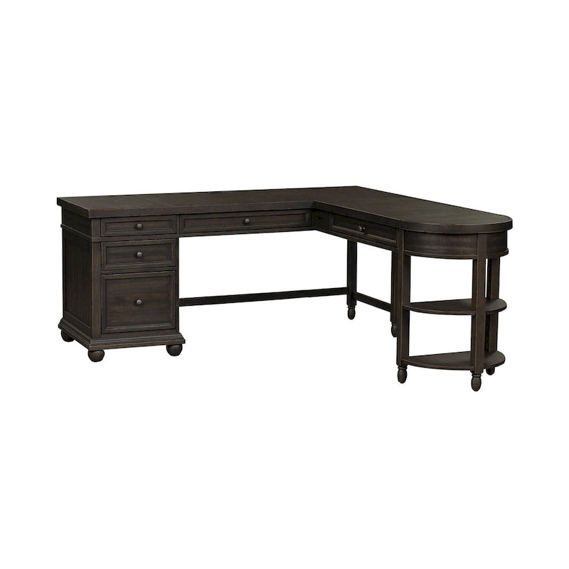 Ensemble de bureau en forme de L Harvest Home Chalkboard Opt