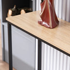 Console/Table basse moderne en métal industriel/MDF