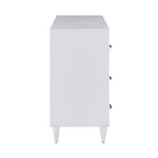 Prudence White and Natural Finish 8-Drawer Dresser by iNSPIRE Q Modern