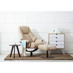 Fauteuil relax avec repose-pieds