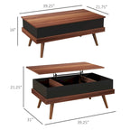 Table basse relevable