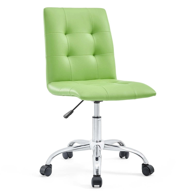 Chaise de bureau Prim sans accoudoirs à dossier mi-hauteur