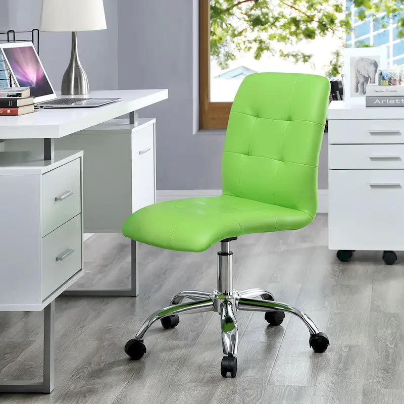 Chaise de bureau Prim sans accoudoirs à dossier mi-hauteur