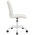 Chaise de bureau Prim sans accoudoirs à dossier mi-hauteur