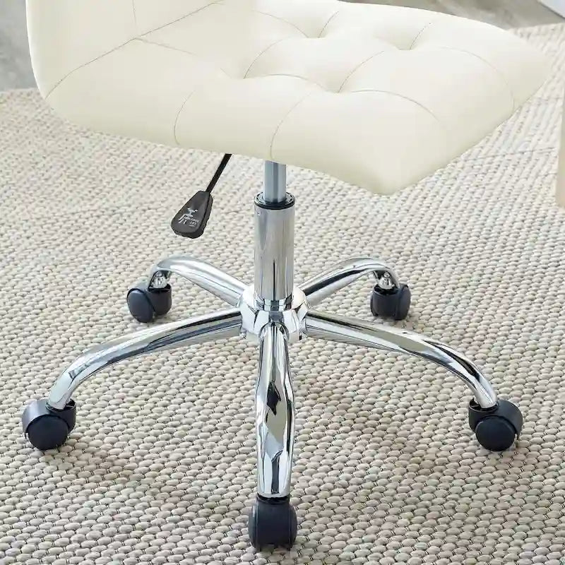 Chaise de bureau Prim sans accoudoirs à dossier mi-hauteur