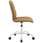 Chaise de bureau Prim sans accoudoirs à dossier mi-hauteur