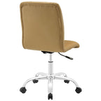 Chaise de bureau Prim sans accoudoirs à dossier mi-hauteur