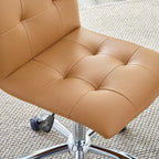 Chaise de bureau Prim sans accoudoirs à dossier mi-hauteur