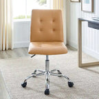 Chaise de bureau Prim sans accoudoirs à dossier mi-hauteur