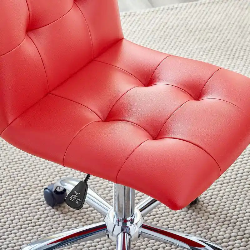 Chaise de bureau Prim sans accoudoirs à dossier mi-hauteur
