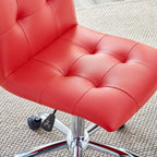 Chaise de bureau Prim sans accoudoirs à dossier mi-hauteur