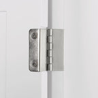 Armoire de rangement à deux portes RiverRidge Somerset avec tiroir et étagère réglable pour salle de bain et buanderie - Blanc - N/A