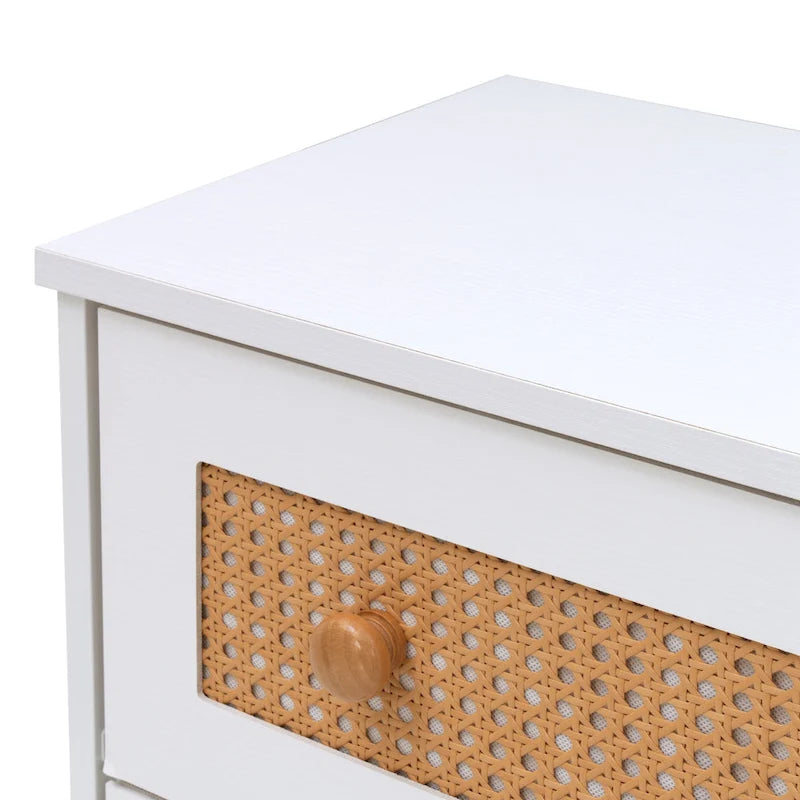 Commode de rangement de placard VredHom à 6 tiroirs en rotin PE