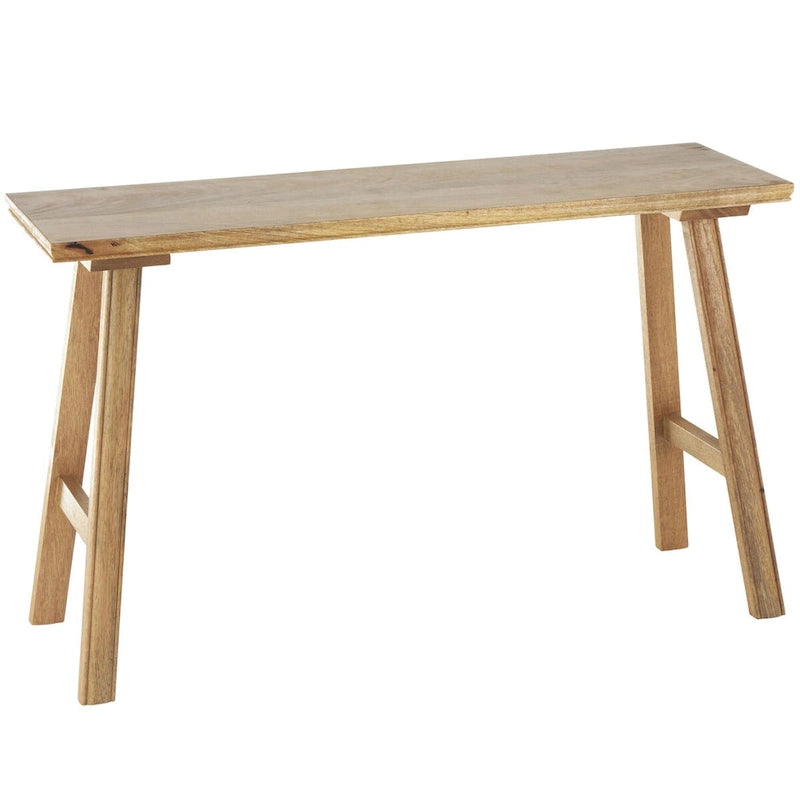 Mango Wood Handmade Traditional Home Bench - Brown - Roche River Decor